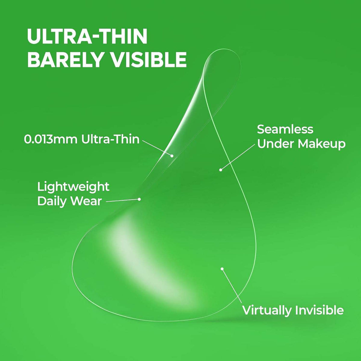 PROTOCOLE No.1 — Ultra-Thin Blemish Patch | 0.013 mm | 12 mm × 72 Patches